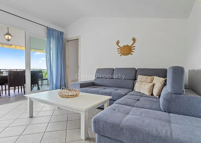 Attico Panoramico Vista Mare - Centro - 3 Beds - Terrazza E Wifi * Baja Sardinia